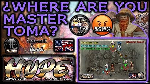 L2Hype. Several Guides. Where are you Master Toma?