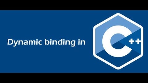 C++ Dynamic and Static Binding | Virtual Functions | Classes Lesson #11