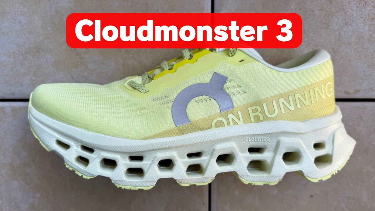 【ON】Cloudmonster 3 忖度なしレビュー（三層CloudTec）