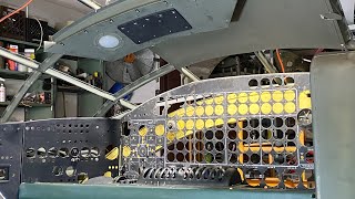 B-36 Peacemaker Flight Engineer’s Sun Visor Mounts and the First Ceiling Panel