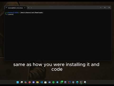 QR Code generator using a simple one line command
