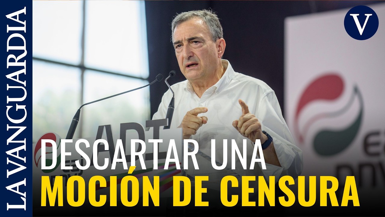 Aitor Esteban: “La legislatura ha llegado a su fin” - YouTube