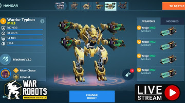 War Robots Live Stream Typhon Yeoje Update 8.7 How Good Is It? #warrobots