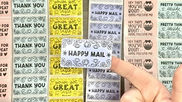 Resizing and Printing Thermal Labels, How to Make Package Stickers, Cute Shipping Labels