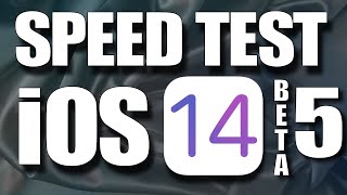 Speed Test iOS 14 Beta 5 vs iOS 13.6.1 (iOS 14 Public Beta 5)