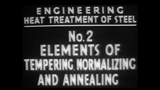🔨 SHARKY: Elements of Tempering, Normalizing, and Annealing Steel (1945)