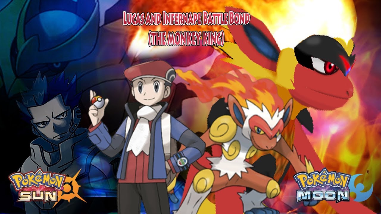 Pokemon Sun And Moon Lucas Vs Cyrus Infernape Battle Bond The - battle wolfer s greninja vs infernape roblox pokemon brick bronze