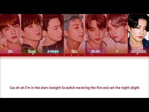 BTS Dynamite lyrics (방탄소년단 Dynamite 가사) (Color Coded Lyrics)