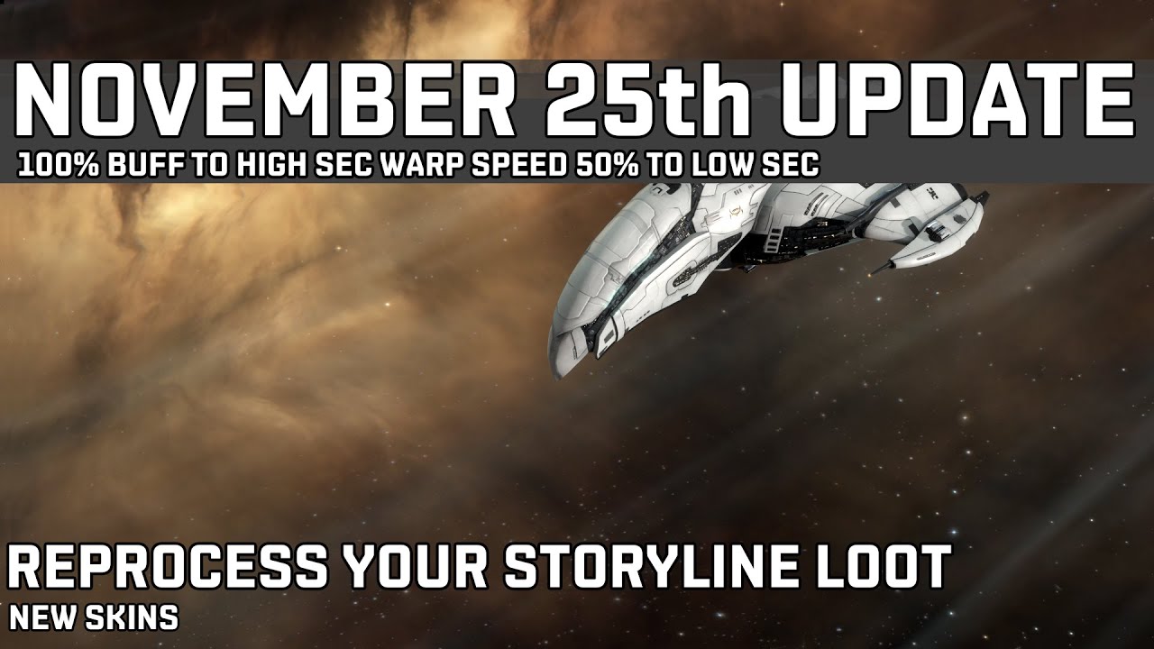 November 25th New Features Breakdown 100 Buff to Warp Speed in High