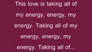 Video thumbnail of "Energy - Keri Hilson lyrics."