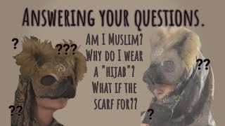 Am I Muslim? Why do I wear a hijab? | Answering your questions! #therian #antizoo #therianthropy