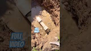 City Shut Off The Water For Leak At The Water Meter & To Prevent A High Water Bill #plumbing #diy