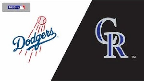 Condensed Game: LAD@COL - 4/8/22