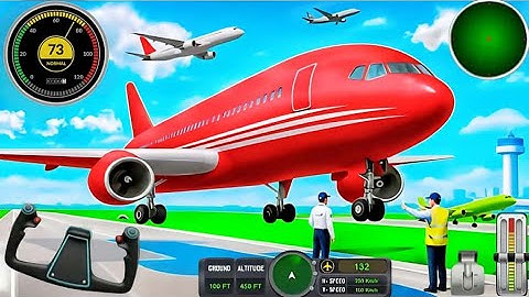 Real Flight Airplane City Pilot Simulator - Plane Boeing Emergency Landing - Android Gameplay