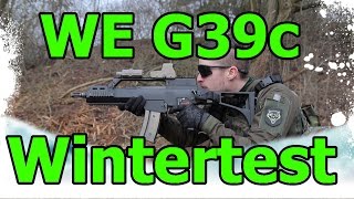 We G39C Test - We G39C Wintertest - Gbb Schusstest Winter Gspairsoft German