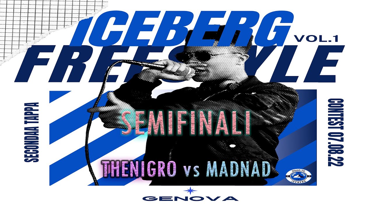 THENIGRO vs MADNAD (Semifinali) | Iceberg Freestyle Contest GE | Volume 1, Seconda Tappa