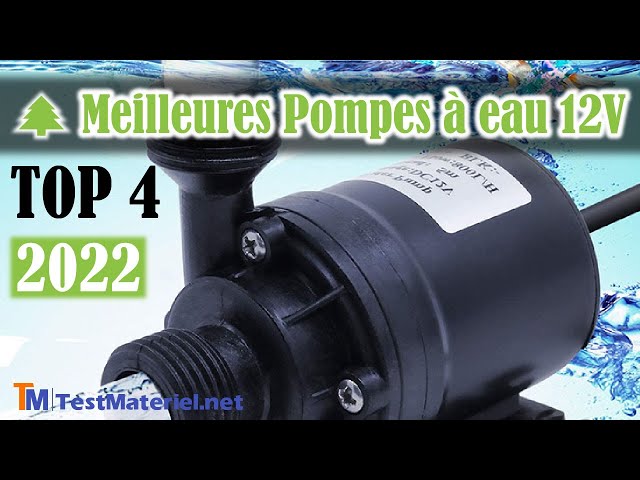 Les meilleures pompes à eau 12V en 2022 - Comparatif et Guide d