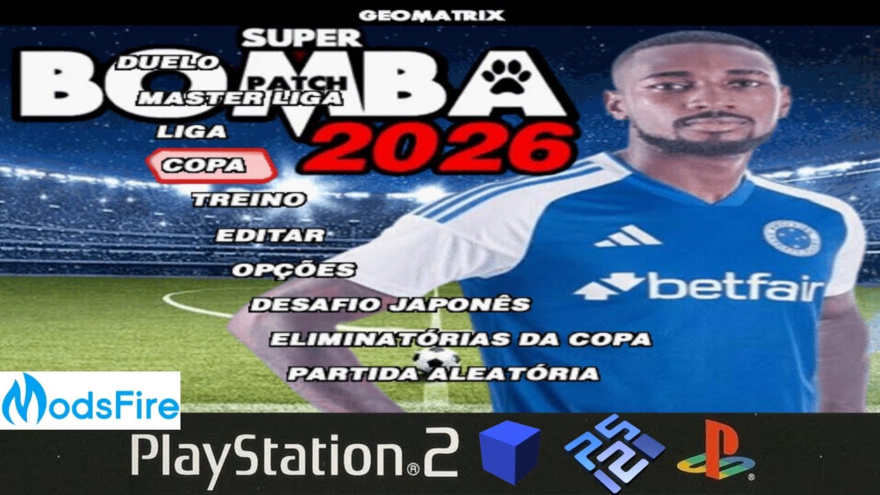 Bomba Patch 2026 Geomatrix V3 (Janeiro/2026) PS2 ISO Download Grátis