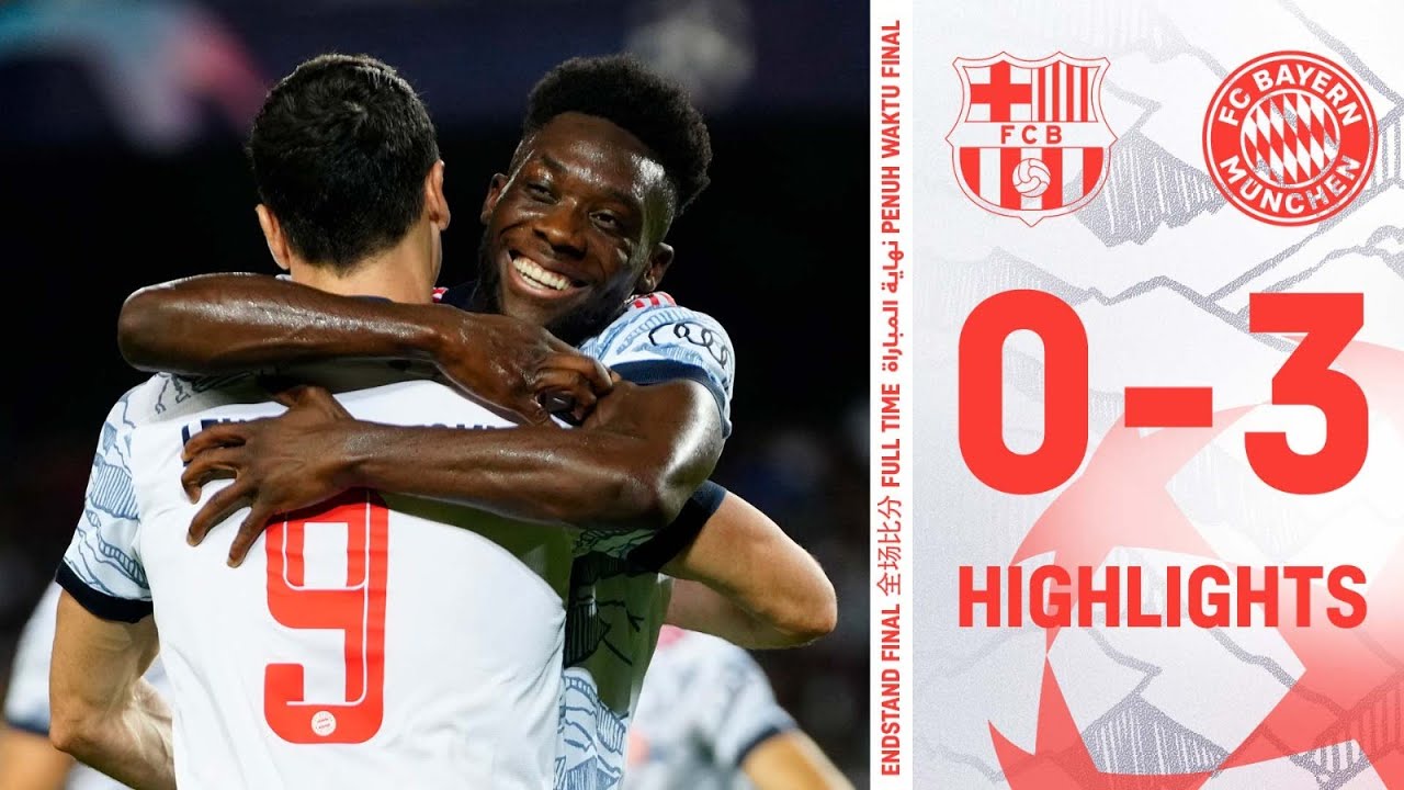 Successfull CL-Start | FC Barcelona - FC Bayern 0:3 | UEFA Champions League Highlights