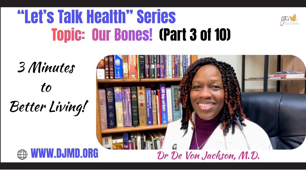 «Поговорим о здоровье — о наших костях!» (Часть 3)