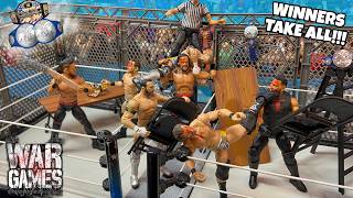 The Undisputed Era VS The Bloodline Wargames Action Figure Match | WINNERS TAKE ALL | screenshot 1