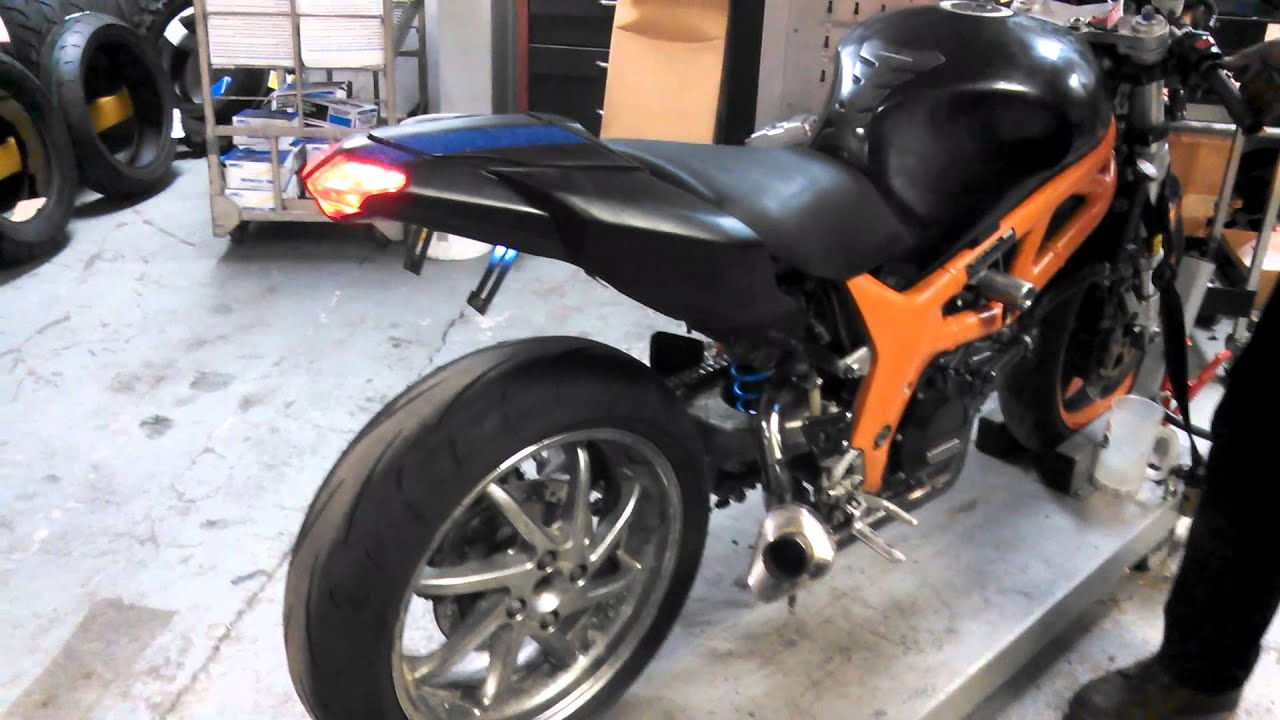 Sv650 Conversion Kit SV 650 single swing arm conversion! - YouTube