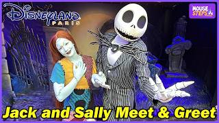 Jack Skellington and Sally Meet & Greet at Disneyland Paris - Disney Halloween Festival 2026