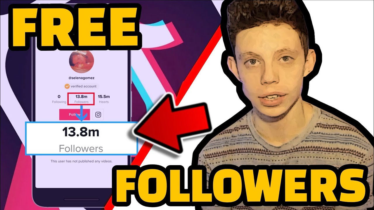 Get TikTok Followers Fast and for FREE 😍 How to get Free TikTok ...