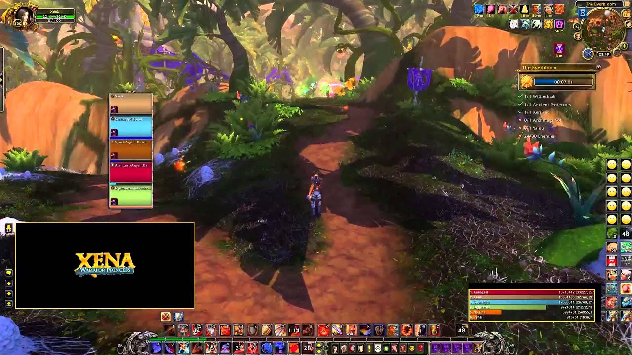 Warlords of Draenor Warrior Challenge Mode Guide - The Everbloom