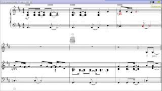 Linger by The Cranberries - Piano Sheet Music:Teaser