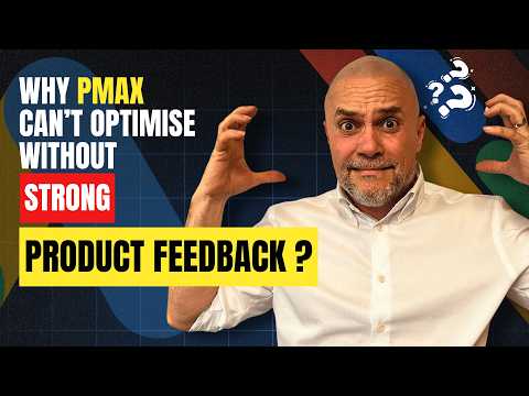 Why PMAX Cant Optimise Without A Strong Product Feed #googleads #ppc #ecommerce #ecommercemarketing thumbnail