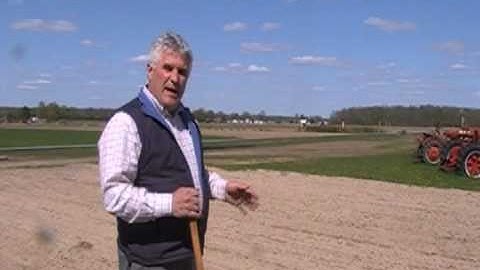 Retrieve soil samples for analysis by MSU Extension of Isabella County