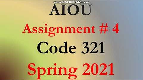 AIOU Code 321 Solved Asignment No.4 Spring 2021 || MUSLIM HISTORY OF SUB-CONTINENT | Level: FA/I.COM