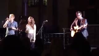 David Ribi, Samantha Dorrance, and Matthew Quinn performing at West End Fest 2012