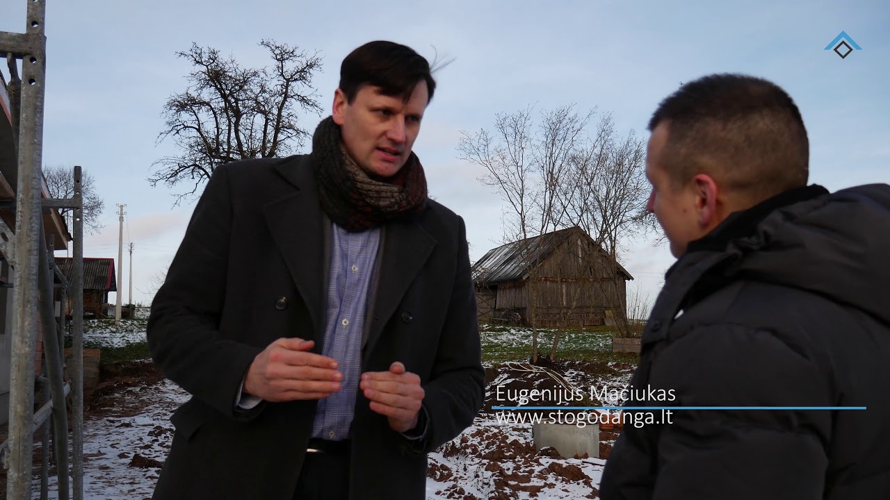 A klasės namai. Architekto komentaras