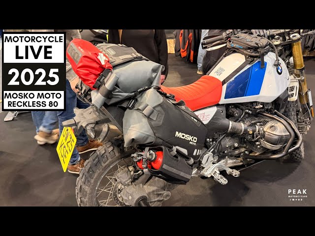Motorcycle Live 2025: Mosko Moto Reckless 80 on BMW R12 G/S - YouTube