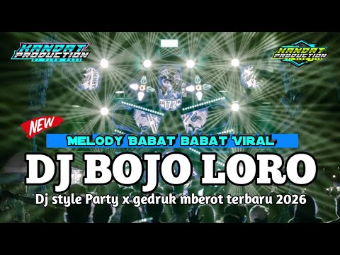 DJ BOJO LORO PARTY JEDAG JEDUG VIRAL🔥 AMUNISI KARNAVAL 2026
