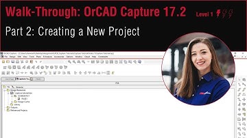 How to Create a New Project in OrCAD Capture 17.2