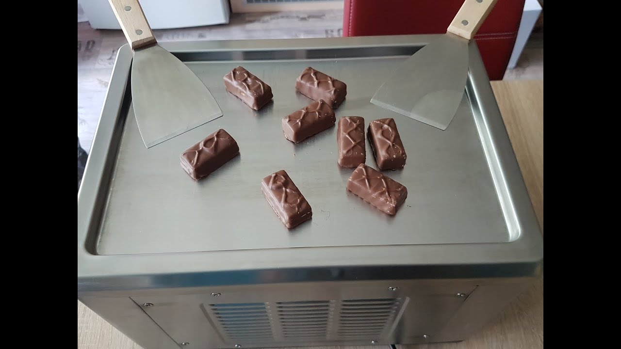 Ice Cream, no rolls, first try, Eis selbst gemacht, keine Rolle