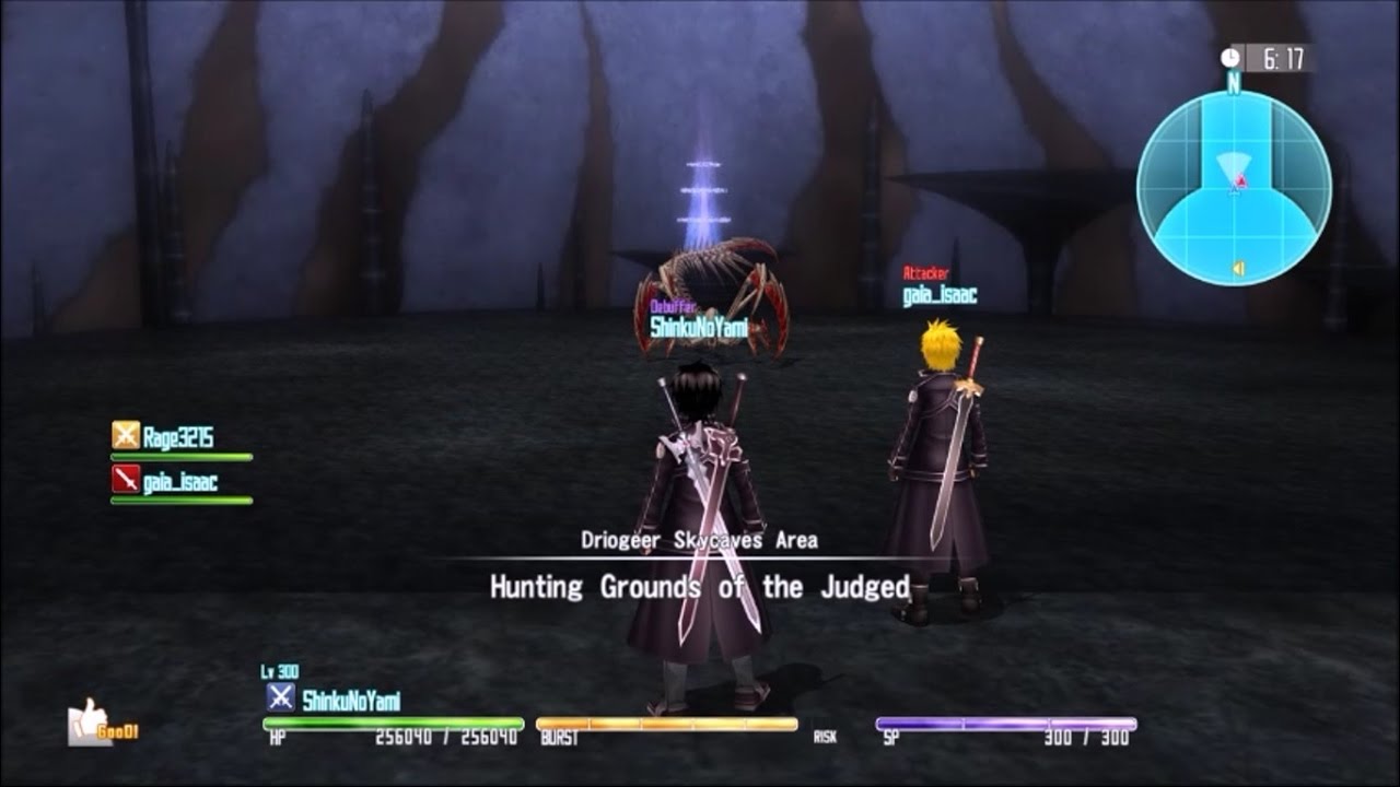 Dual Wield Trinity vs Hollow Reaper Sword Art Online Re Hollow