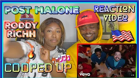 Post Malone - Cooped Up with Roddy Ricch (Official Music Video) | REACTION VIDEO @Task_Tv