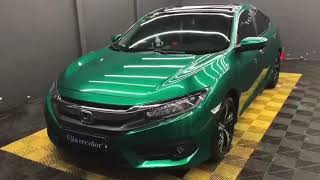 Wrapmaster Super glossy metallic Emerald Green Car wrapping Films