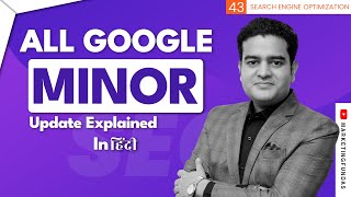 All Google Minor Updates Explained in Hindi | Google SEO Algorithm Update Full Tutorial | #seocourse