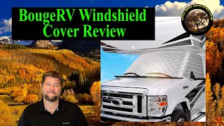 BougeRV RV Windshield Cover Review  Fit for Class C Ford E450 19972022