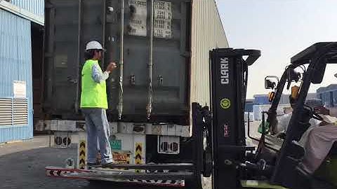 How to safely and quickly unload timber from containers ! Free education !