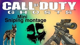 Mini sniping montage on cod ghost YaY