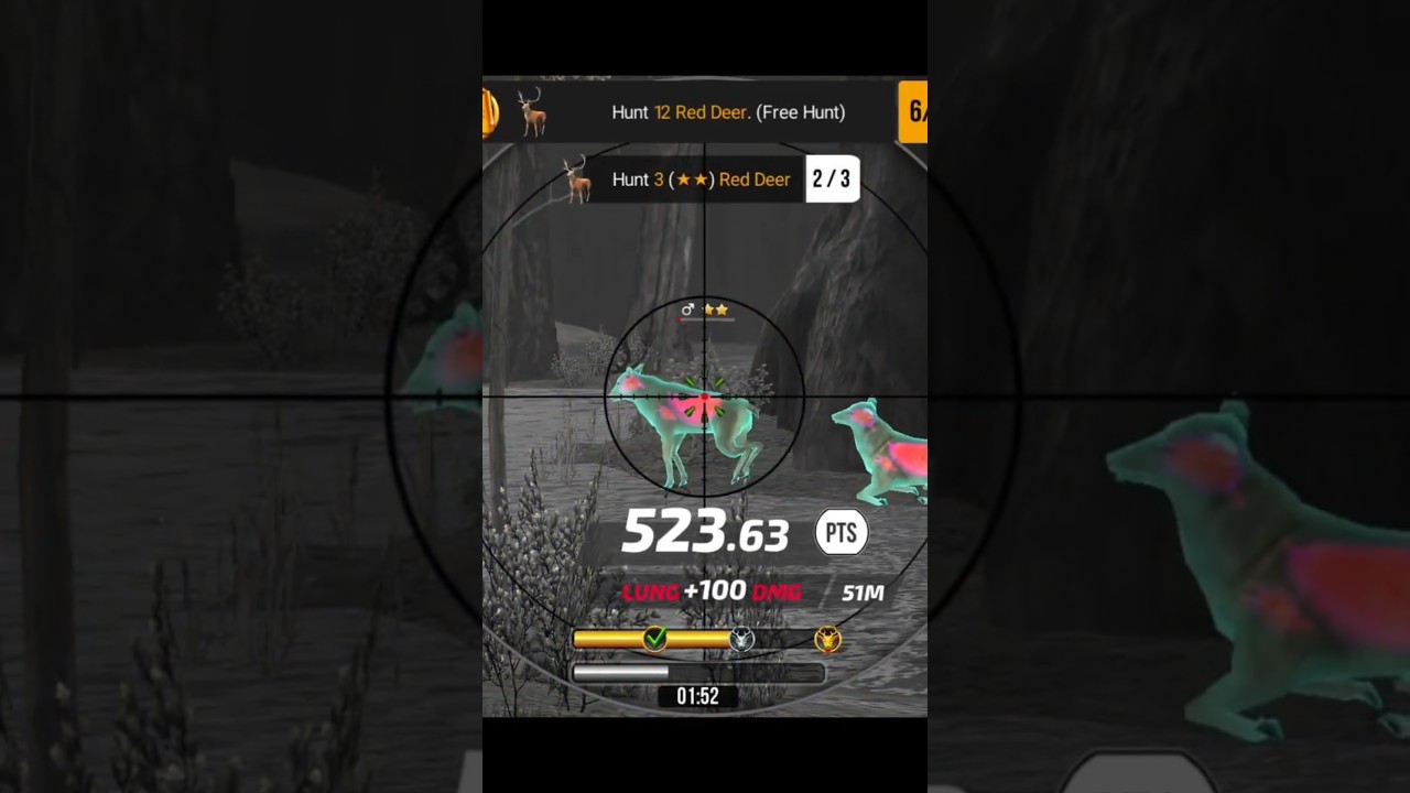 Wild Hunt : Real  Hunting games 3D Poland ⭐ Adventure Free Hunt level 3 Hunt 12  Red Deer Free Hunt