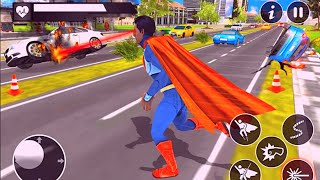 Black Rope Hero Vegas Mafia Superhero Crime Battle Android Gameplay screenshot 4