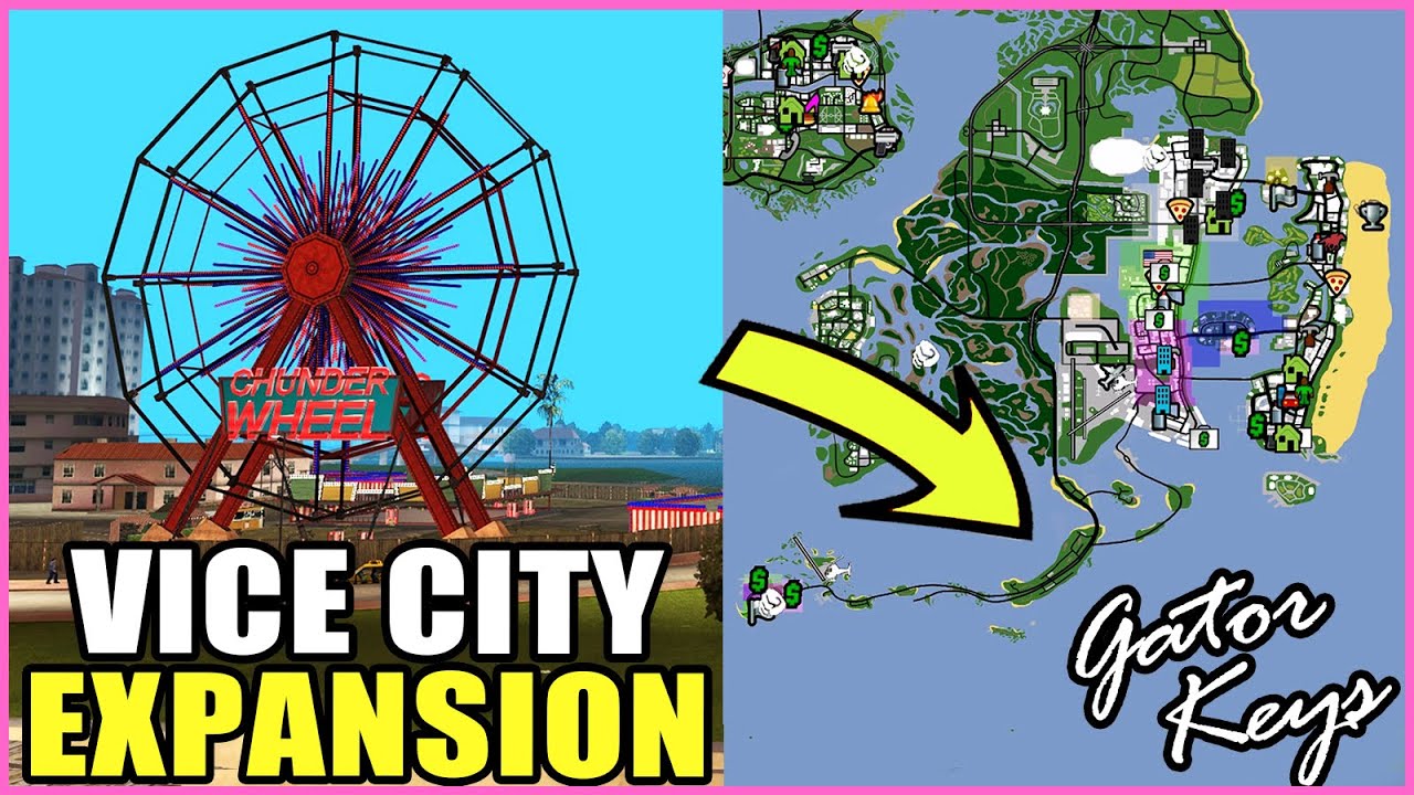 GTA AMERICA MOD - Vice City EXPANDED and IMPROVED! (Project Eagle)
