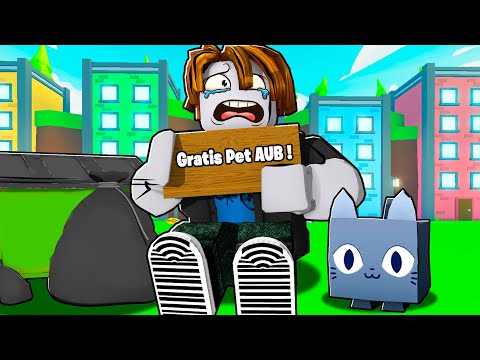 Als Zwerver Pet Simulator X Uitspelen! 😱 (Roblox)